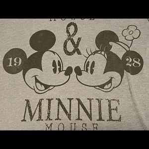 Mickey and Minnie Disney long-sleeve shirt